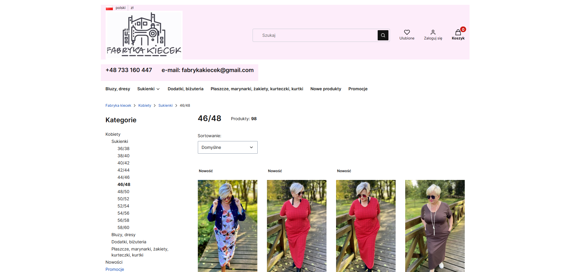 Sukienki rozmiar 46–48 – jak znaleźć modne modele w dobrej cenie?