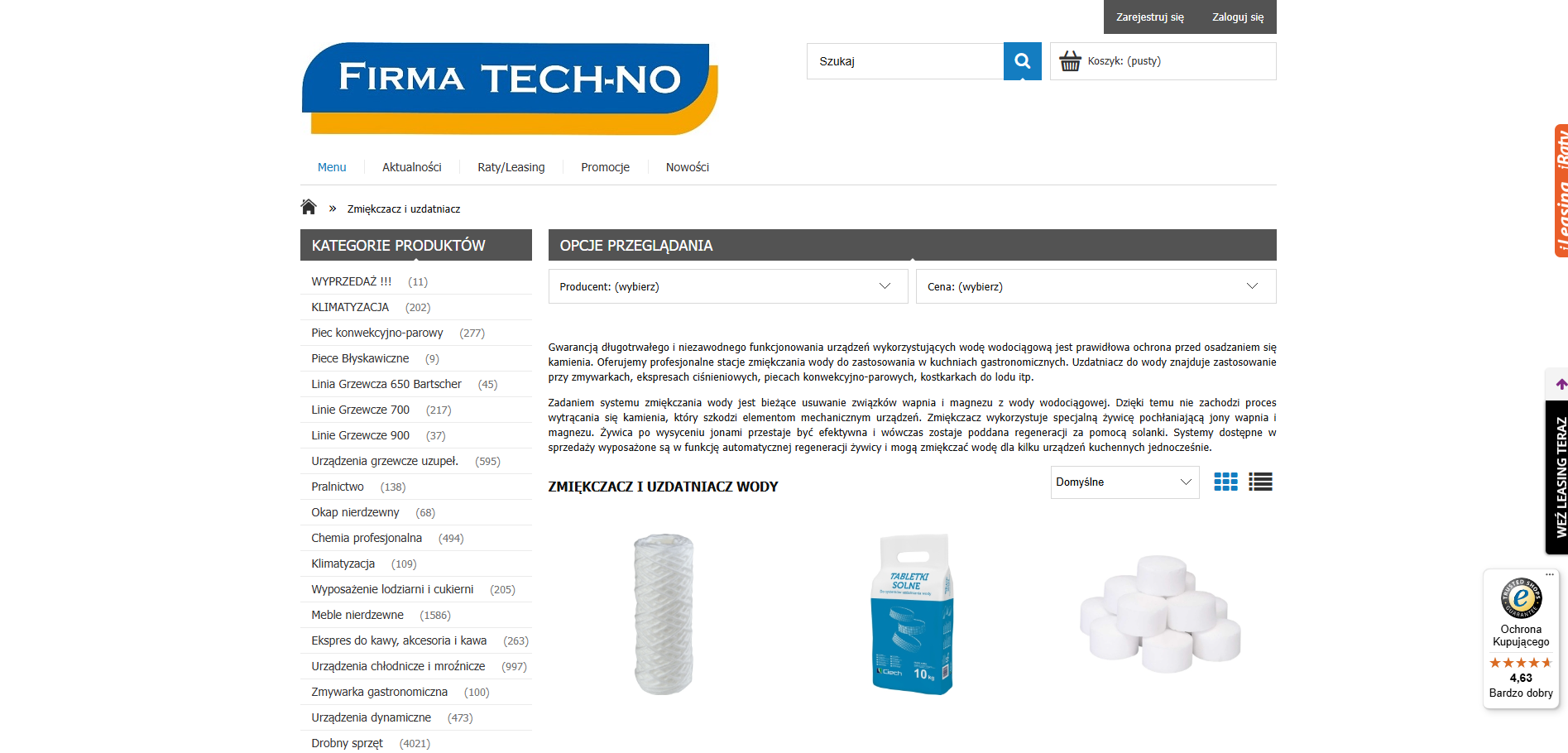 Uzdatniacz wody w restauracji - sekret smaku potraw i czystych naczyń